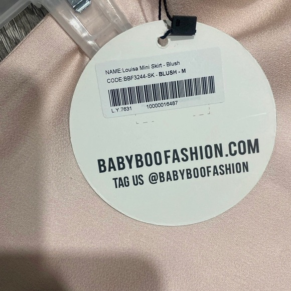 BabyBoo Louisa Mini Skirt (Blush Pink) - Picture 6 of 7